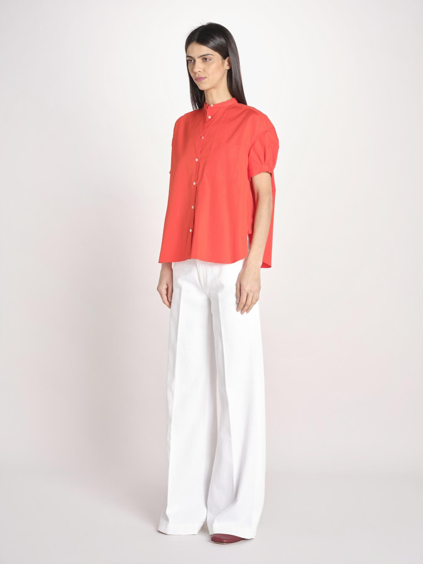 camicia guru a manica corta 5410 85301 GERANIO aspesi 