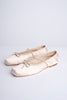 MIGNON ballerina in raso con punta quadrata