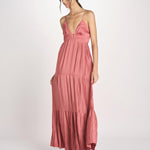 abito lungo con anello WASTA BLUSH ba&sh 