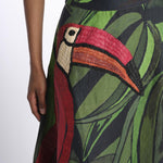 Gonna COCONUT TREE FLOW pappagallo 331963 MULTICOLOR farm rio 