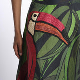 Gonna COCONUT TREE FLOW pappagallo 331963 MULTICOLOR farm rio 