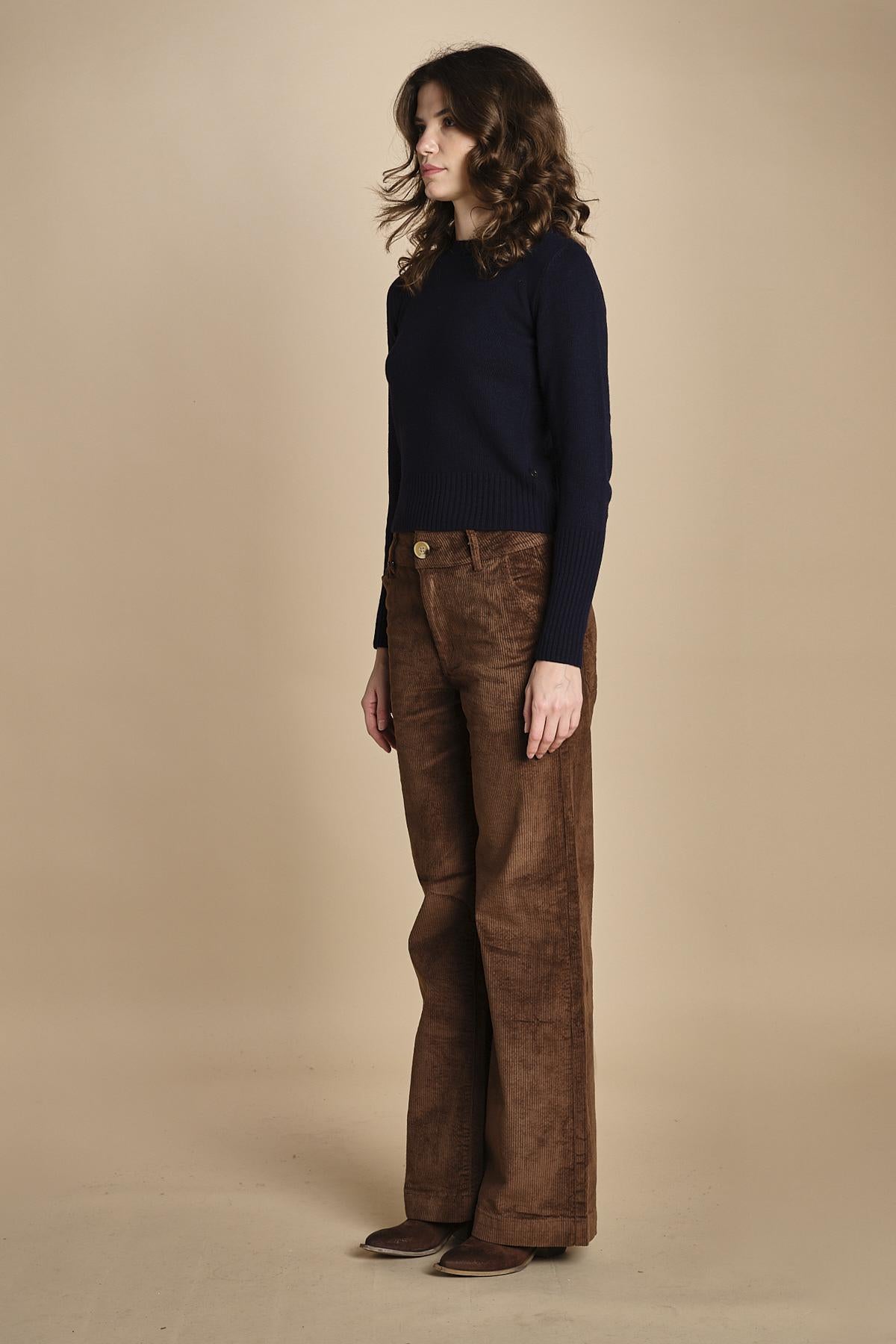 pantalone mano velluto FAUSTINE CHICI fam 