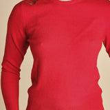 girocollo basic MIL46 25726 ROSSO milaura 