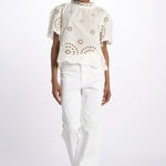 DARLENE camicia con ricami DARLENE 010 bellerose 