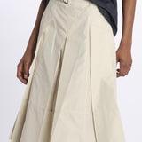 Gonna UTILITY pieghe taffetas 36118LCE STONE phillip lim 