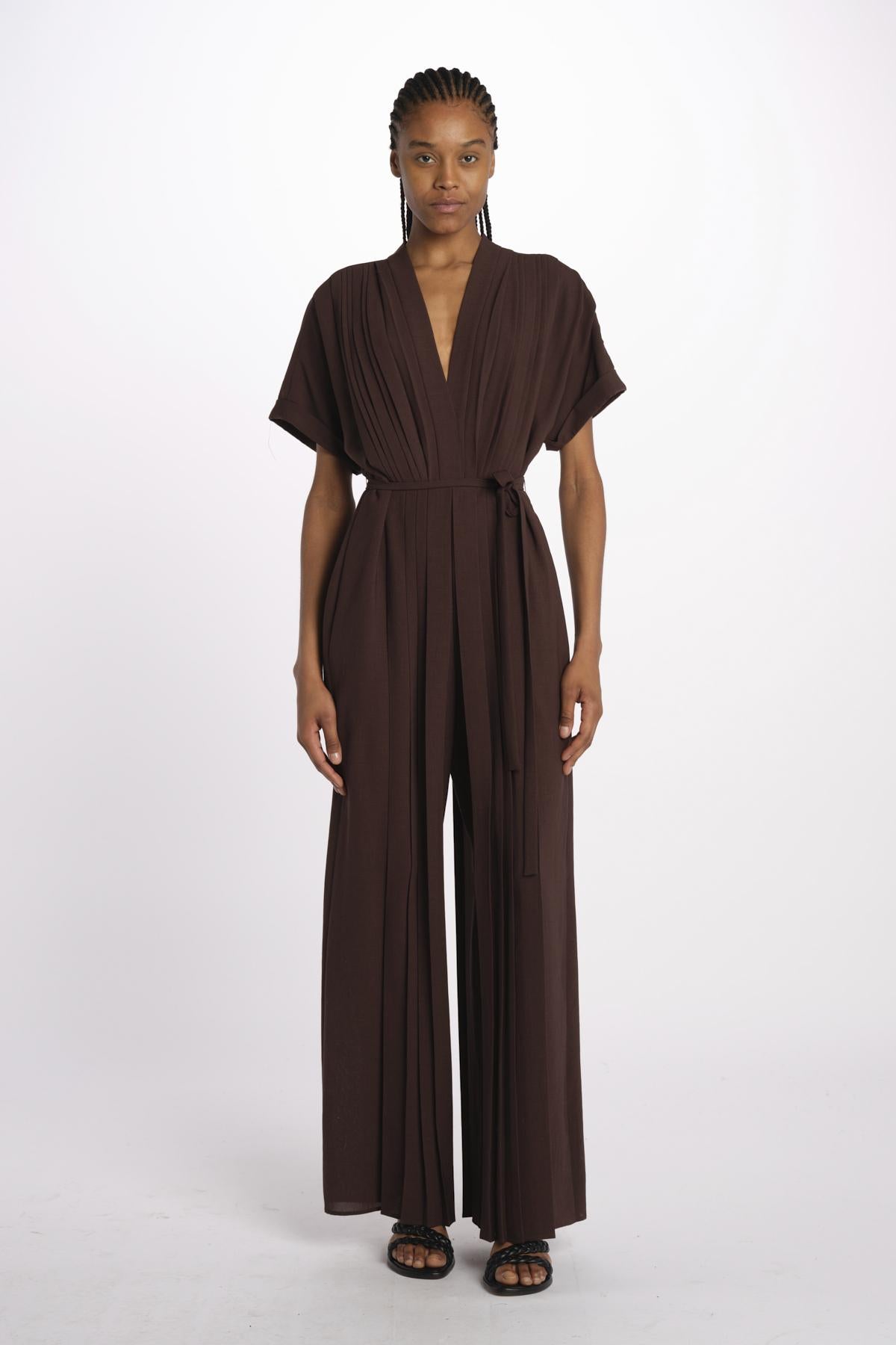 Tuta SOFIA pieghe JF009139 EBONY joseph 