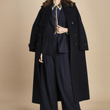 camicia con collo e polsi a contrasto CR_3069T NAVY bodice 