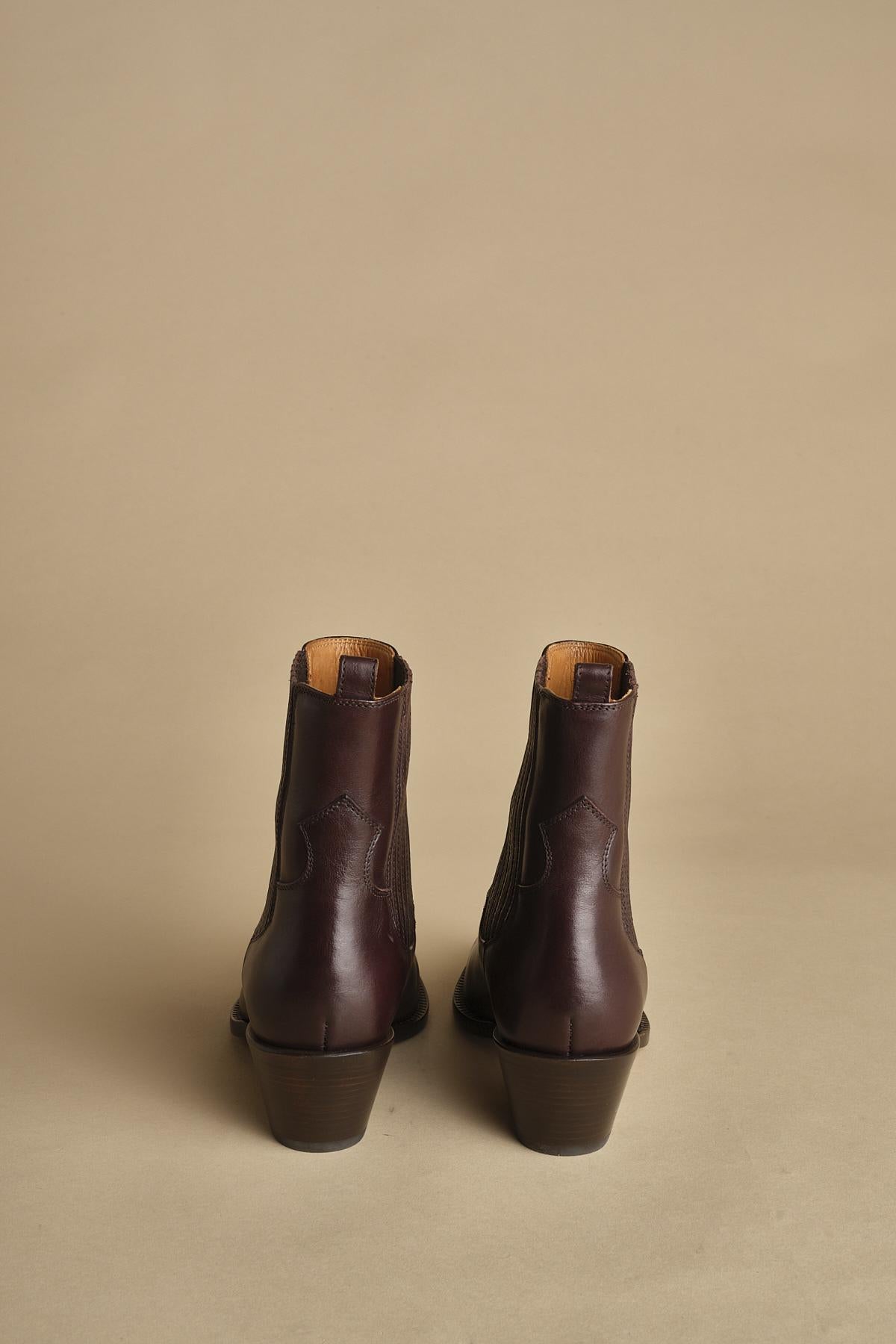 stivaletto texano. B10190ETRU-DC 03 EBONY buttero 