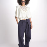 camicia lace capelet SHANNA121 CREAM sea ny 