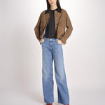 denim dritto a vita bassa 12488-1230 HUF HIT SHUFFLE mother 