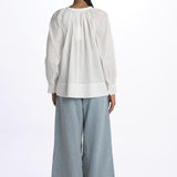 SIERRA camicia voille over CHE1122SIERRA ECR0122W soeur 