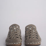 Zoccolo+borchie ROCK CLOGS 2 GREY jejia 
