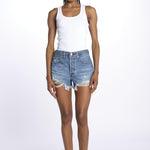 Shorts sfrangiato 56327 0086 levi's 