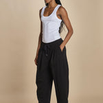 pantalone in felpa con pinces CURVED WIDE LEG 51321UFT MI401 phillip lim 