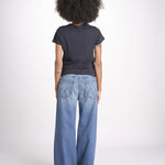 t-shirt girocollo manica corta WSCT20 58 DEEP BLU merz b 