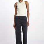 Pantalone PENSIL cotone con elastico PENSIL NAVY true avenue 