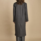 cappotto doppiopetto over. MAN0053 GRI0125W soeur 