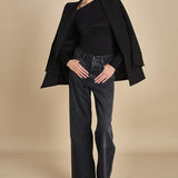 body in jersey con scollo asimmetrico SWEETEST THING BLACK undress code 