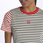 PAUL righe bicolore 14Y037CO185 NAVY ines de la fressange 