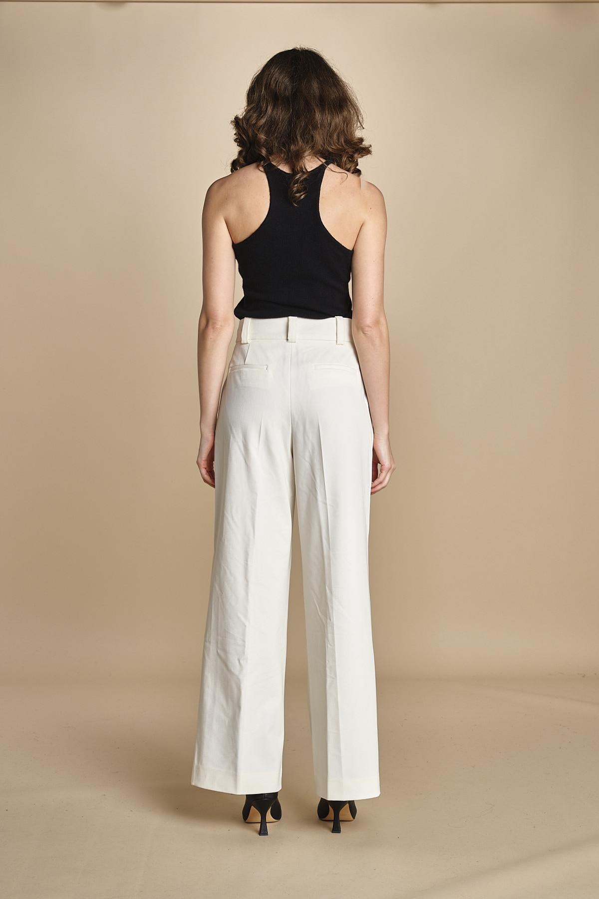 pantalone smoking PEONY ROSE IO1100X5121 WH011 ivy oak 