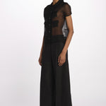 Camicia m/c chiffon G082 5586 9000 n21 