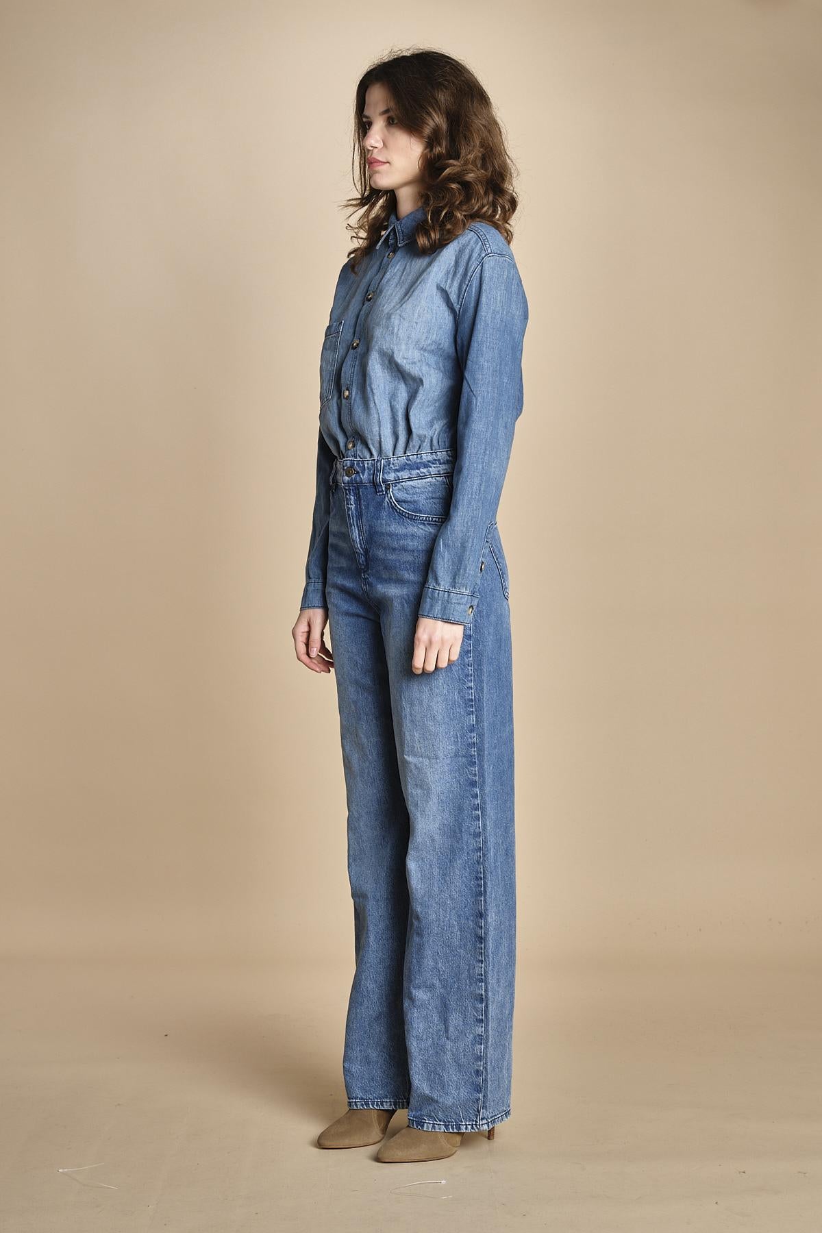 tuta denim BLOOM BLUEJEANS ba&sh 