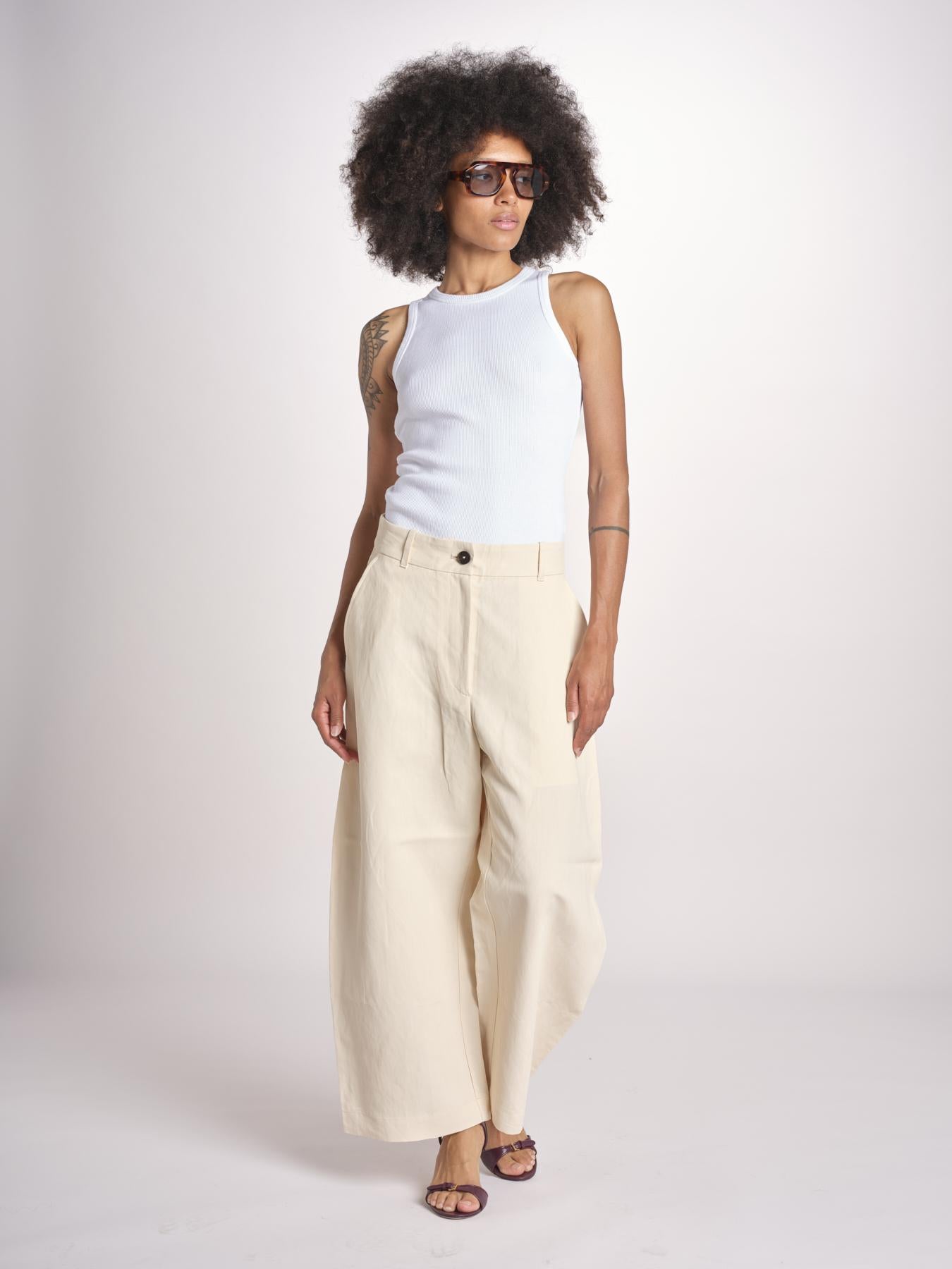 pantalone baloon CHALCO  1225 CANVAS studio nicholson 
