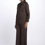 Camicia viscosa MOD.5489 CAFFE aspesi 