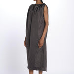 Abito VERONIKA raso midi 5594155 STEEL herskind 