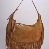 Borse grande con frange SWING XL FRANGES COGNAC ba&sh 