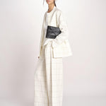 clutch in coccodrillo CLUTCH NERO milaura 