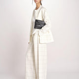 clutch in coccodrillo CLUTCH NERO milaura 