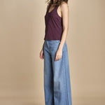 cannottiera americana SARCY bordeaux ba&sh 