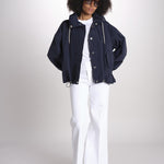 Parka in denim waterproof LMH-1059 DB09 NAVY mackintosh 