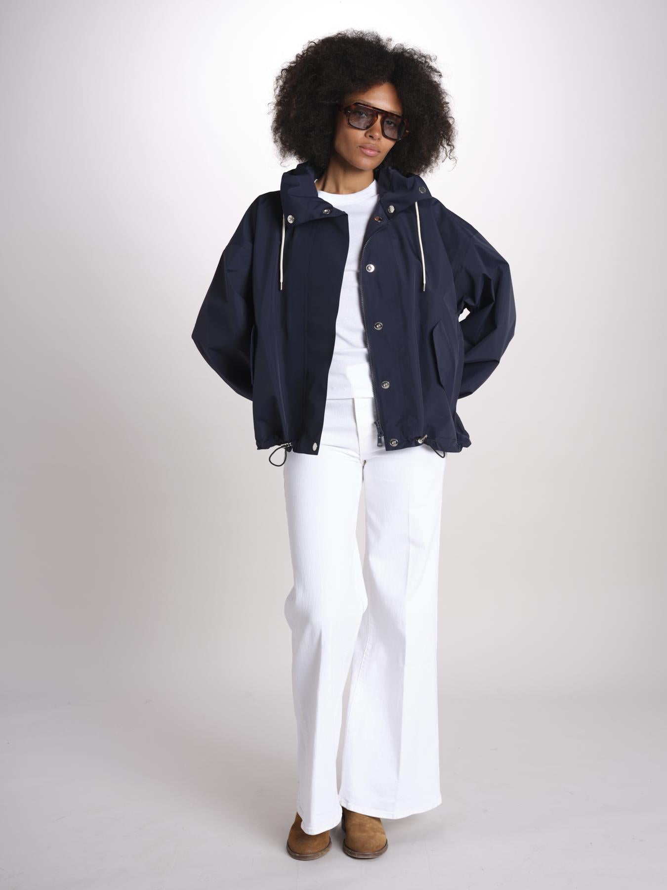Parka in denim waterproof LMH-1059 DB09 NAVY mackintosh 