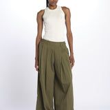 Pantalone pinces con elastico 7204 21618 750 pomandère 