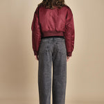 bomber corto BMMAN202F5 BURGUNDY bombers original 