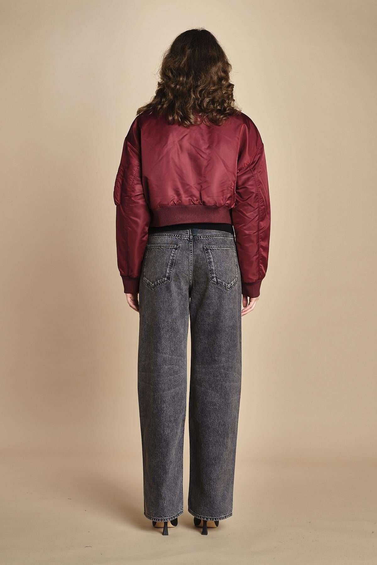 bomber corto BMMAN202F5 BURGUNDY bombers original 
