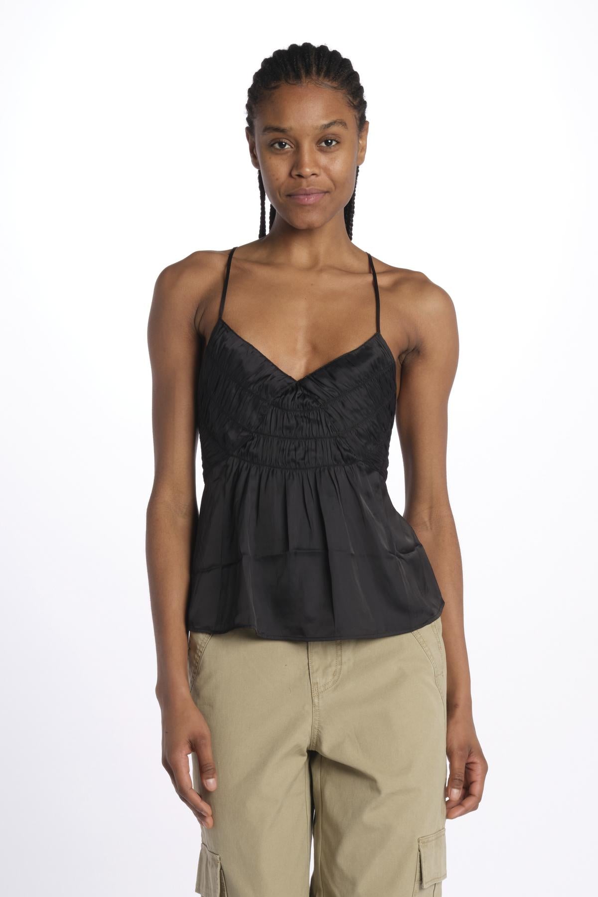 Cayonne satin WWCR01256 BLACK zadig & voltaire 