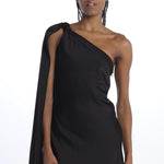  AGU GOWN 10112281 BLACK halston 