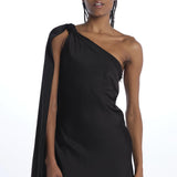  AGU GOWN 10112281 BLACK halston 