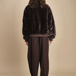 bomber in ecopelliccia BWSEWARDF5 BROWN bombers original 