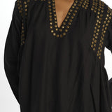  BLING BLOUSE BLACK v de vinster 