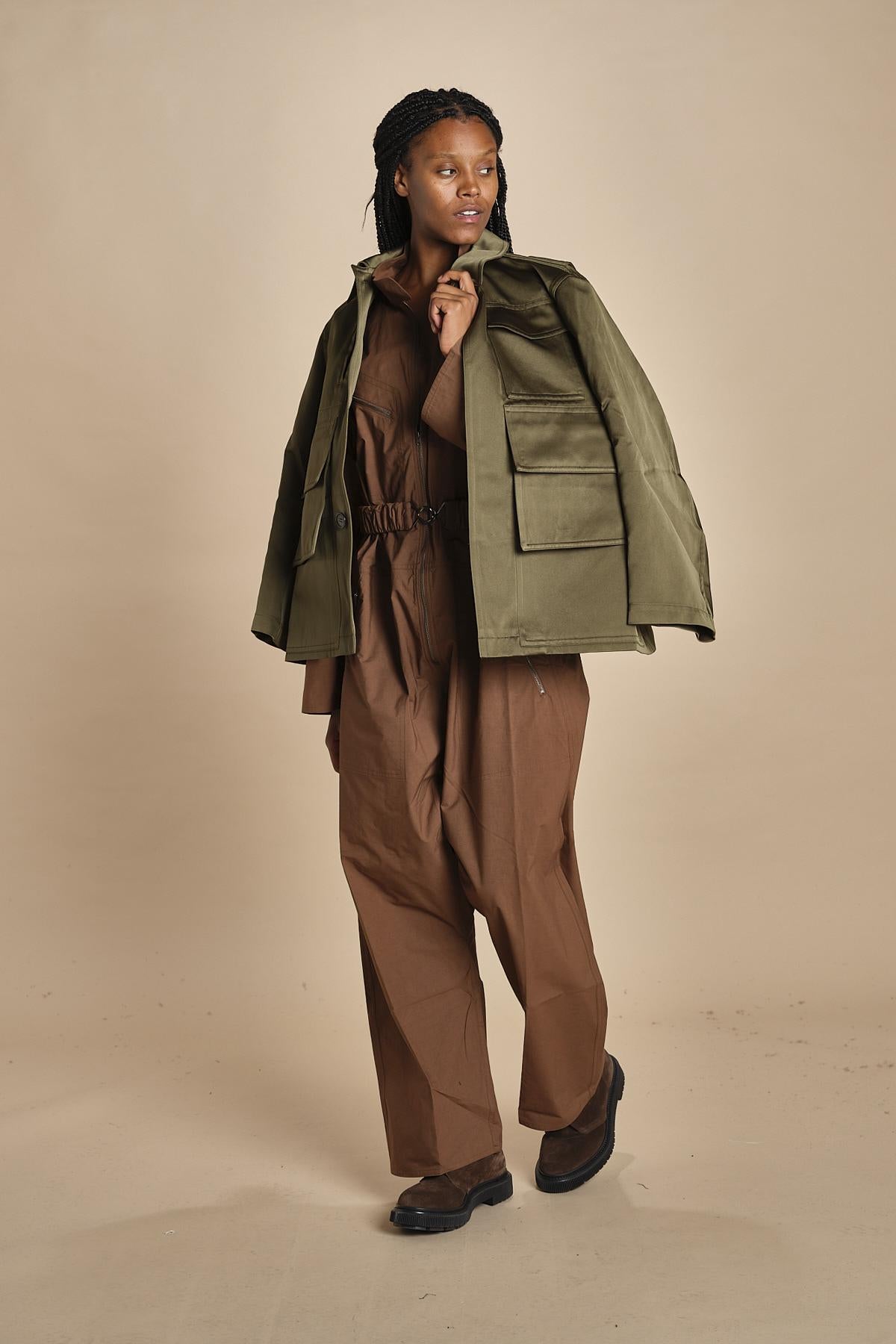 PLATEAU tuta worker PLATEAU CHESTNUT sofie d'hoore 