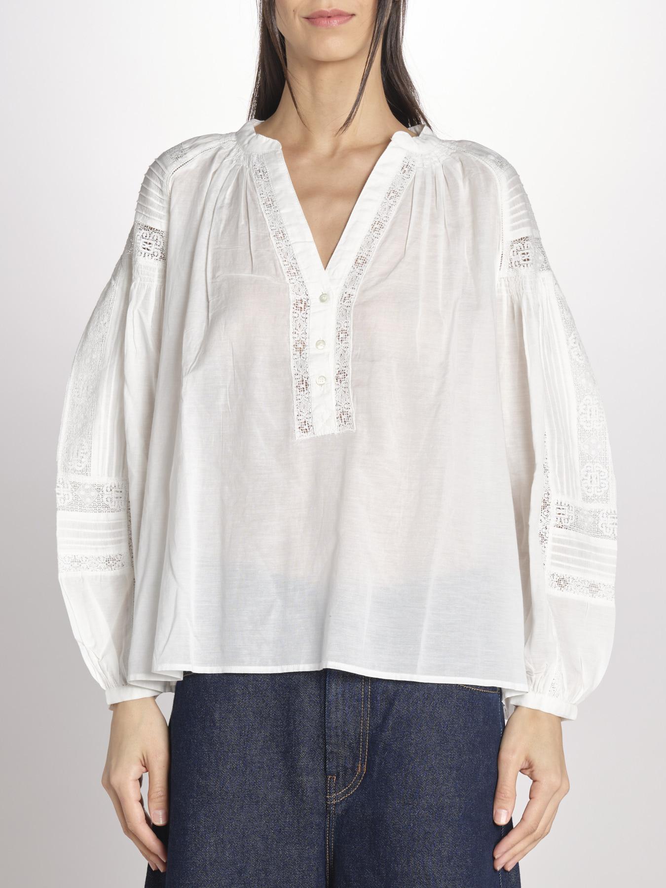 Camicia con nervature NIPOA 2HVA27-V09117 BLANC vanessa bruno 