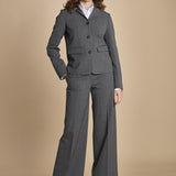 pantalone in tela lana B031-3047-8737 GRIGIO n21 