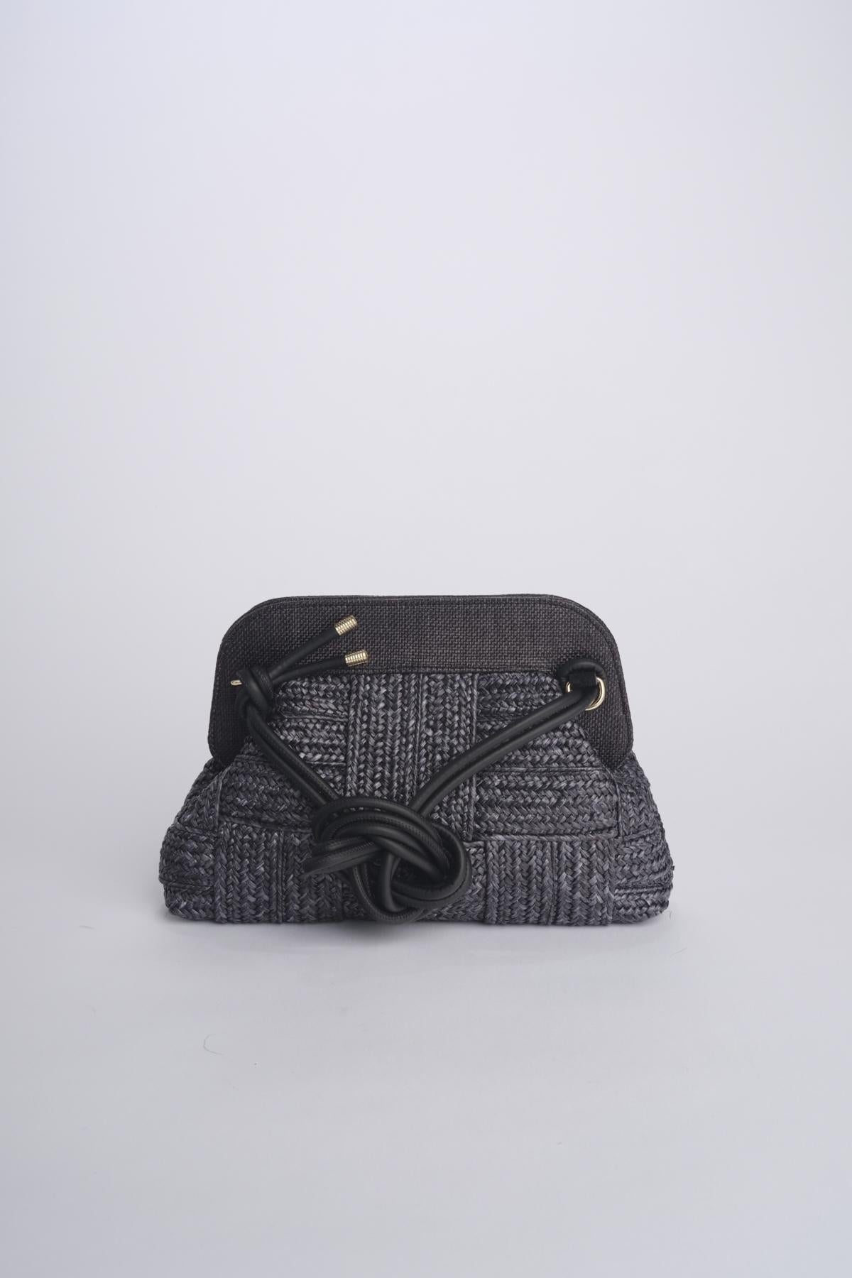 Clutch paglia DALIA TAPE A10 via mail bag 