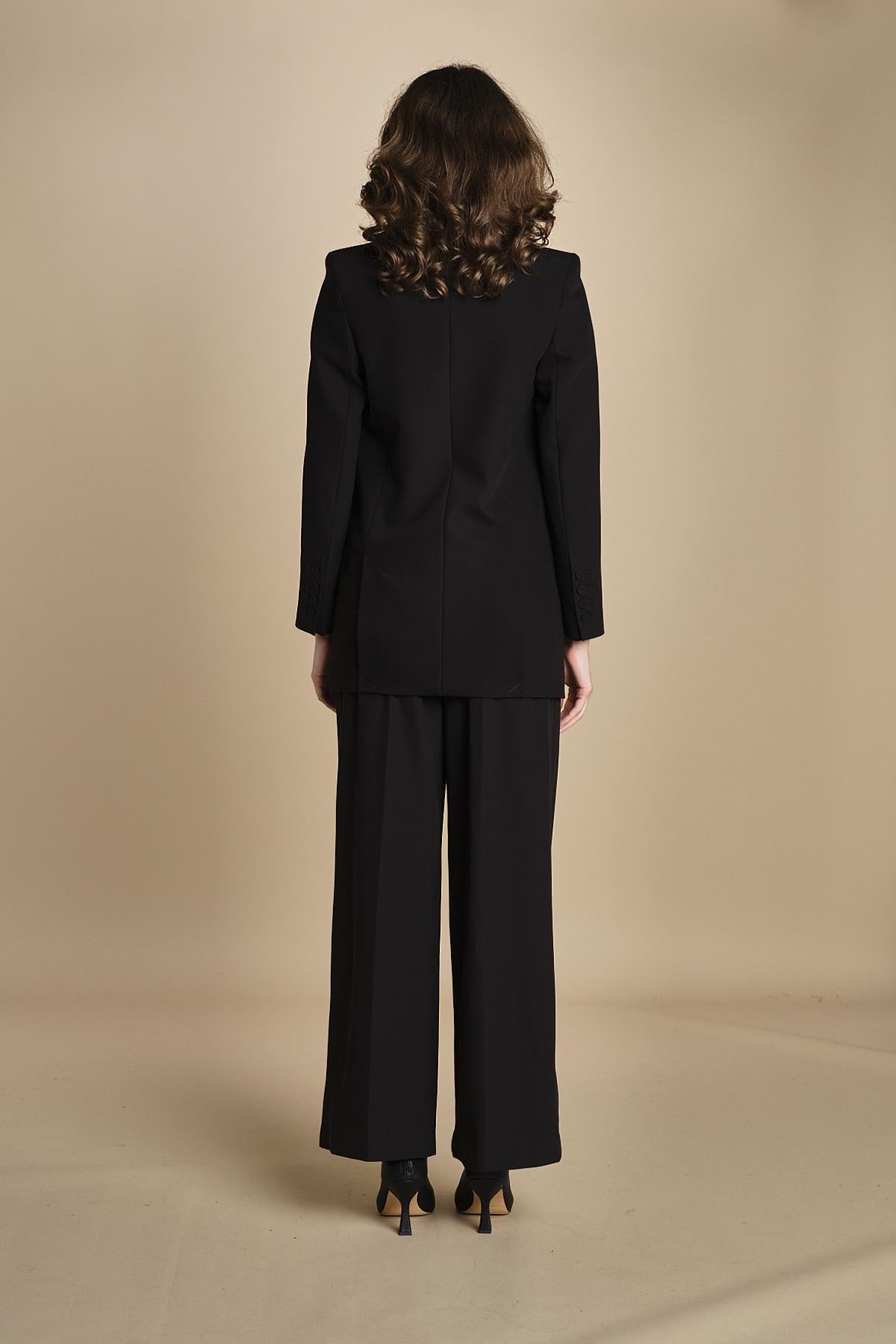 giacca smoking JIL IO1100X9048 BK999 ivy oak 