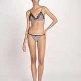 slip in pizzo e satin zebrato WILD ROSE L25101024 ZEBRA PRINT love stories 