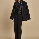 top monospalla perline 31104-309 NERO 29 federica tosi 